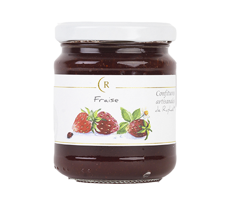 Vente en ligne de Confiture de Fraise artisanale en 250gr