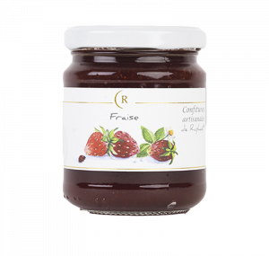 Confiture riche en fruit fabriqué de manière artisanale