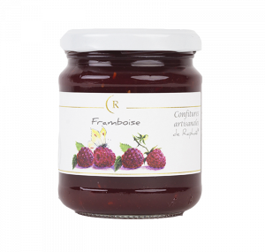 Confiture raphael saveur framboise fabriqué en Bretagne