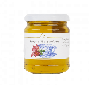 confiture poire et thé maison, fabriqué artisanalement en bretagne