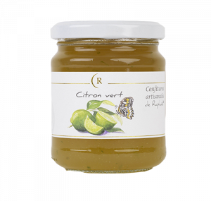 confiture citron vert maison, fabriqué artisanalement en bretagne