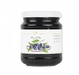 confiture myrtille maison, fabriqué artisanalement en bretagne