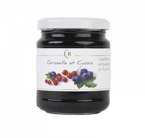 gelée de groseille et cassis fabriqué en Bretagne