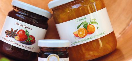 Sans sucre confiture et caramel  fabriqué de manière artisanal en Bretagne